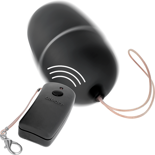 HUEVO VIBRADOR ONLINE - CON MANDO CONTROL REMOTO NEGRO