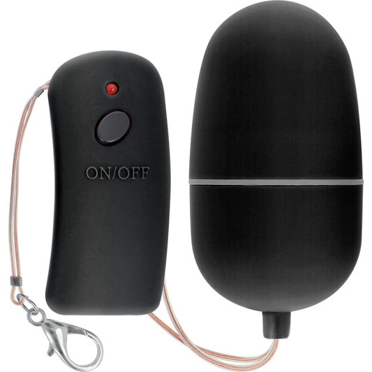 HUEVO VIBRADOR ONLINE - CON MANDO CONTROL REMOTO NEGRO