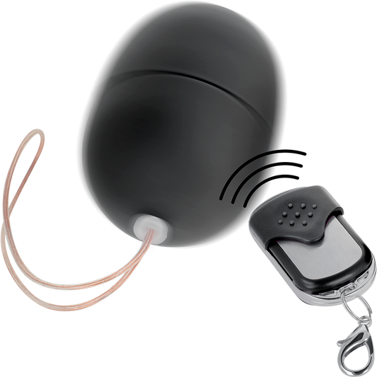 HUEVO VIBRADOR ONLINE - CONTROL REMOTO TALLA S NEGRO