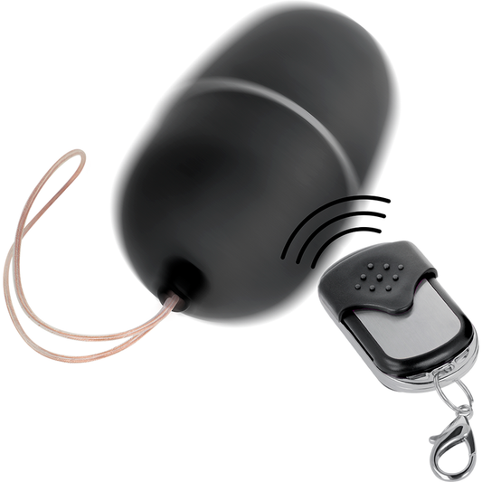 HUEVO VIBRADOR ONLINE - CONTROL REMOTO TALLA M NEGRO