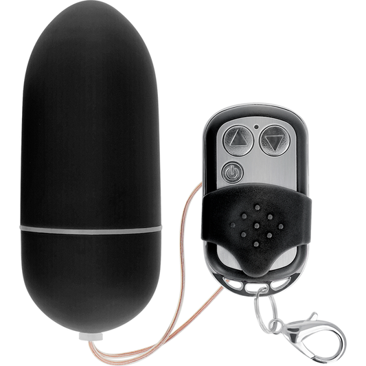 HUEVO VIBRADOR ONLINE -  CONTROL REMOTO TALLA L NEGRO
