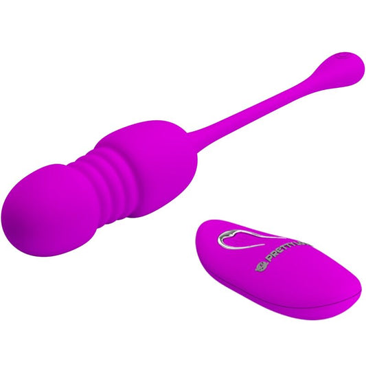 HUEVO VIBRADOR PRETTY LOVE - CALLIERI CON MOVIMIENTO DE EMPUJE