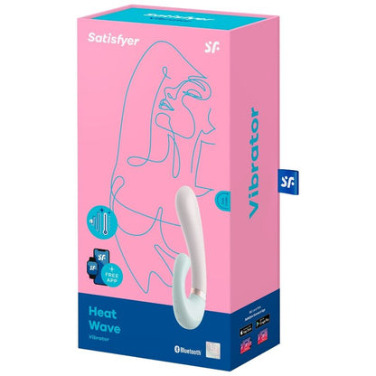 VIBRADOR RABBIT CON APP SATISFYER - HEAT WAVE