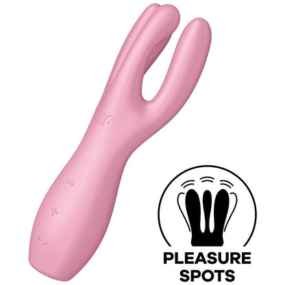 VIBRADOR ESTIMULADOR SIN PENETRACIÓN SATISFYER - THREESOME 3