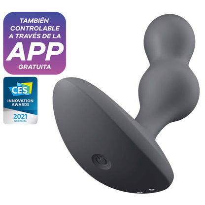 PLUG ANAL VIBRADOR UNISEX SILICONA CON APP SATISFYER - DEEP DIVER