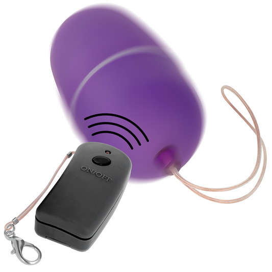 HUEVO VIBRADOR ONLINE - CON MANDO CONTROL REMOTO LILA