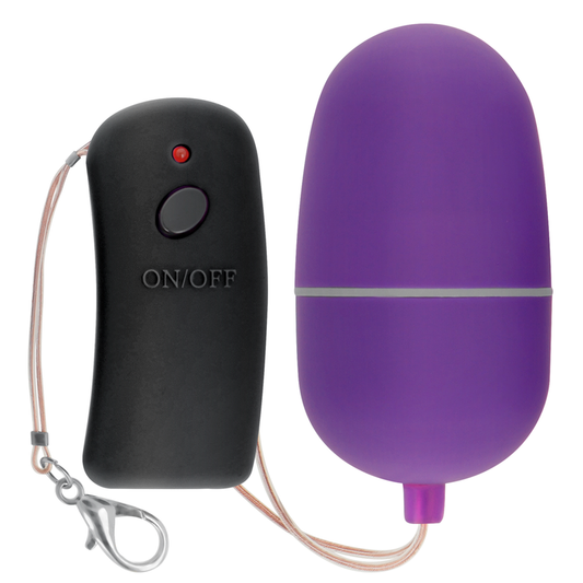 HUEVO VIBRADOR ONLINE - CON MANDO CONTROL REMOTO LILA