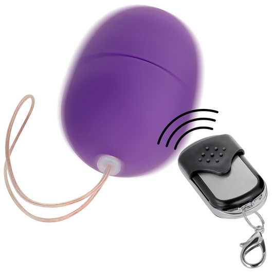 HUEVO VIBRADOR ONLINE - CONTROL REMOTO TALLA S LILA