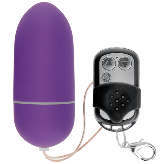 HUEVO VIBRADOR ONLINE - CONTROL REMOTO TALLA L LILA