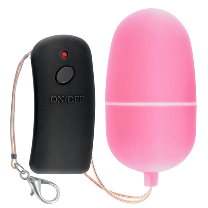 HUEVO VIBRADOR ONLINE - CON MANDO CONTROL REMOTO ROSA