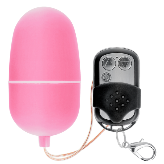 HUEVO VIBRADOR ONLINE - CONTROL REMOTO TALLA M ROSA