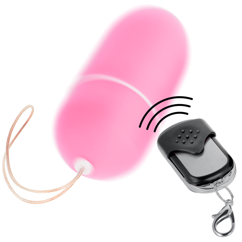 HUEVO VIBRADOR ONLINE - CONTROL REMOTO TALLA L ROSA