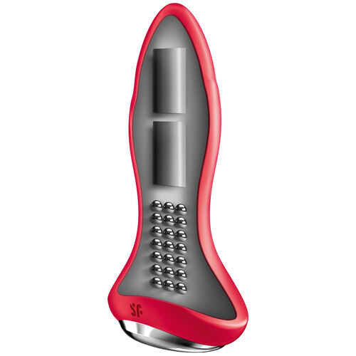 PLUG ANAL VIBRADOR UNISEX CON ROTADOR CON APP SATISFYER - ROTATOR PLUG 1+
