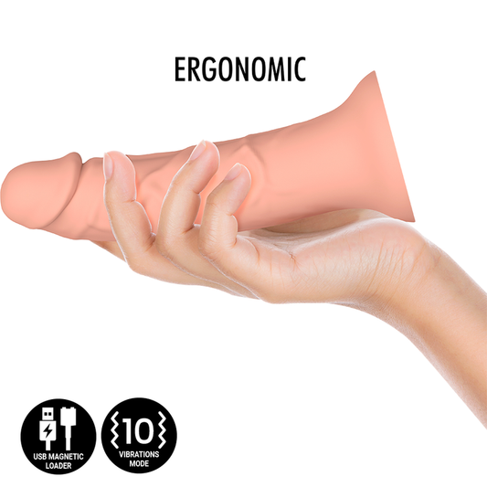 VIBRADOR REALISTICO MYTHOLOGY - ASHER ORIGINAL DILDO M - COMPATIBLE CON WATCHME WIRELESS TECHNOLOGY