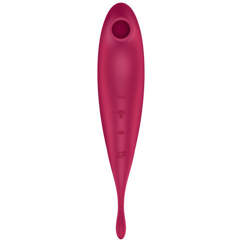 SUCCIONADOR DE ONDAS Y ESTIMULADOR 2 EN 1 SATISFYER TWIRLING PRO