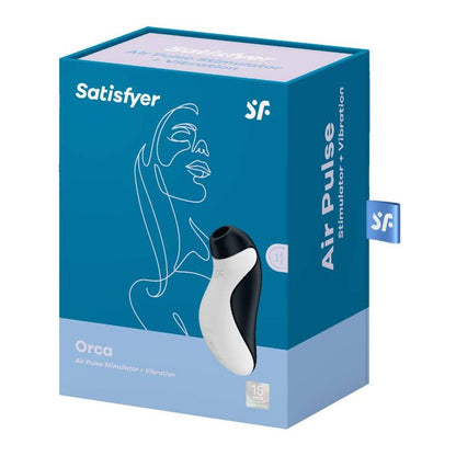 SATISFYER - ORCA AIR PULSE ESTIMULADOR + VIBRACIÓN