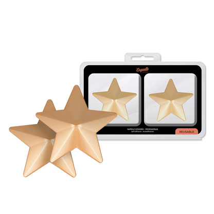 CUBRE PEZONES COQUETTE CHIC DESIRE - METAL ESTRELLAS