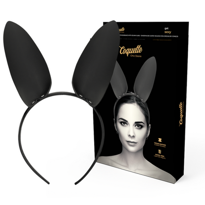 DIADEMA CON OREJAS DE CONEJO COQUETTE CHIC DESIRE