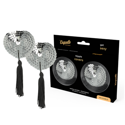 CUBRE PEZONES COQUETTE CHIC DESIRE - SILVER