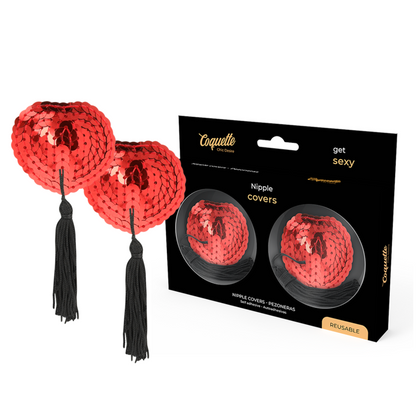 CUBRE PEZONES COQUETTE CHIC DESIRE - ROJO
