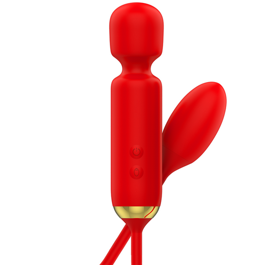 HUEVO VIBRADOR + WAND MIA - TOSCANA DOUBLE PLEASURE