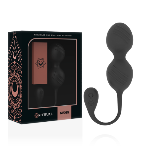 BOLAS KEGEL VIBRADORAS RECARGABLES ORQUIDEA RITHUAL - NISHA 75GRS