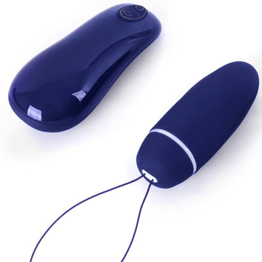 HUEVO VIBRADOR B SWISH - BNAUGHTY DELUXE UNLEASHED AZUL MEDIANOCHE