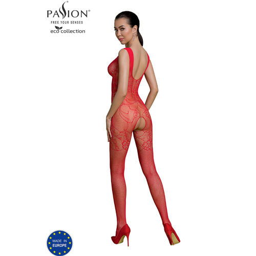 PASSION - ECO COLLECTION BODYSTOCKING ECO BS012 BLANCO