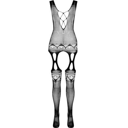 PASSION - BS099 BODYSTOCKING NEGRO TALLA UNICA