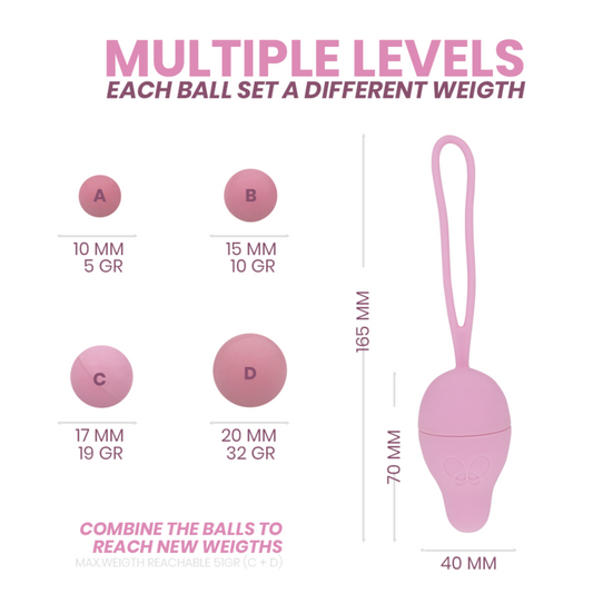 BOLAS KEGEL INTIMICHIC - PELVIS HEALTH I 2.0 REHABILITACION PELVICA