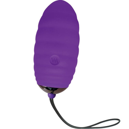 HUEVO VIBRADOR ADRIEN LASTIC - OCEAN BREEZE 2.0 RECARGABLE CONTROL REMOTO VIOLETA