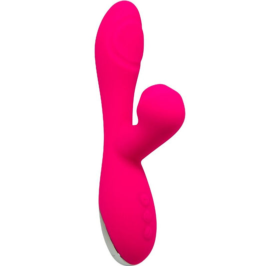 ALIVE - CARIBBEAN SHINE VIBRADOR RABBIT & SUCCIONADOR FUCSIA