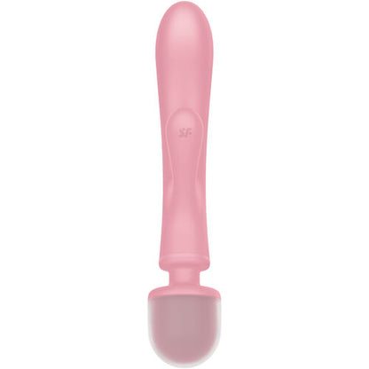 MASAJEADOR WAND Y RABBIT SATISFYER - 3 EN UNO TRIPLE LOVER  VIBRADOR RABBIT ROSA