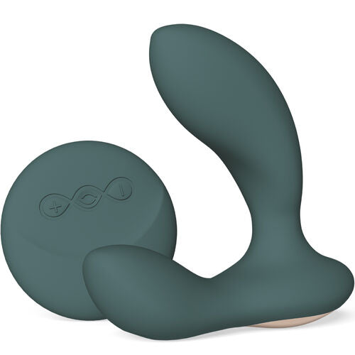 MASAJEADOR DE PRÓSTATA CON CONTROL REMOTO LELO - HUGO 2 VERDE