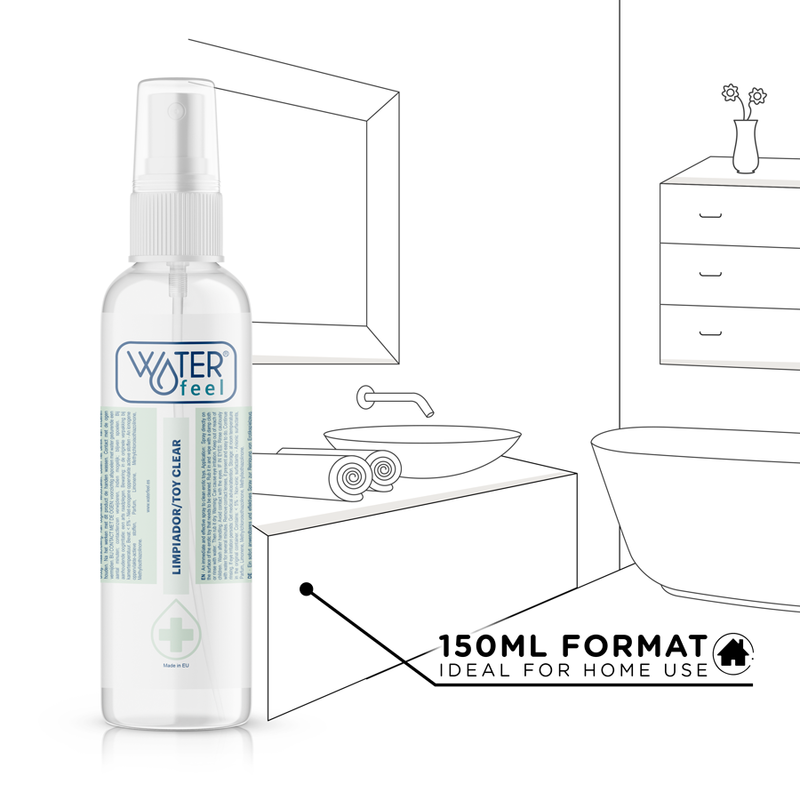 WATERFEEL - LIMPIADOR JUGUETES SPRAY STERILE 150 ML