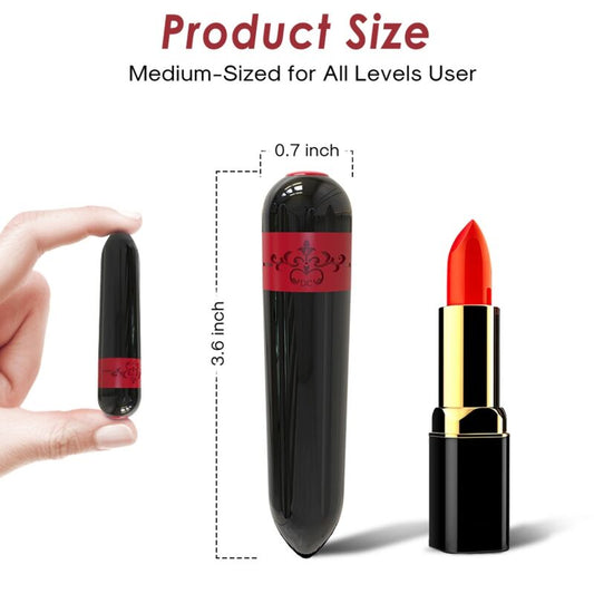ROCKET BULLET BALA VIBRADORA CON CONTROL REMOTO NEGRO RECARGABLE USB