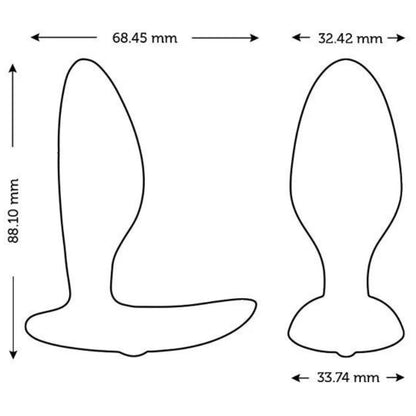 WE-VIBE - DITTO+ PLUG ANAL VIBRADOR ROSA CON APP