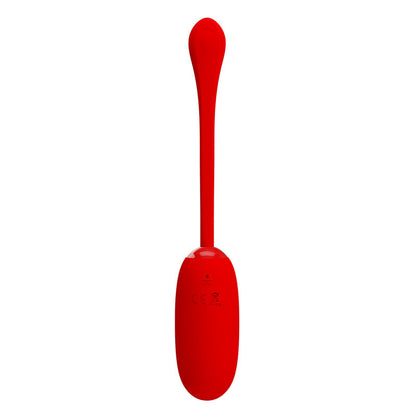HUEVO VIBRADOR PRETTY LOVE - JULIUS  IMPERMEBLE & RECARGABLE ROJO