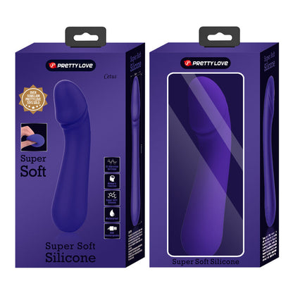 CETUS VIBRADOR FLEXIBLE 12 FUNCIONES RECARGABLE USB