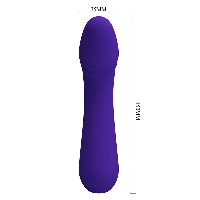 CETUS VIBRADOR FLEXIBLE 12 FUNCIONES RECARGABLE USB