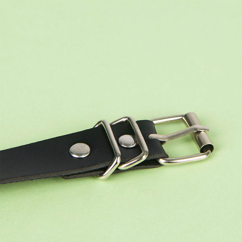 CINTURON DE CADENAS SUBBLIME -  CUERO NEGRO TALLA ÚNICA