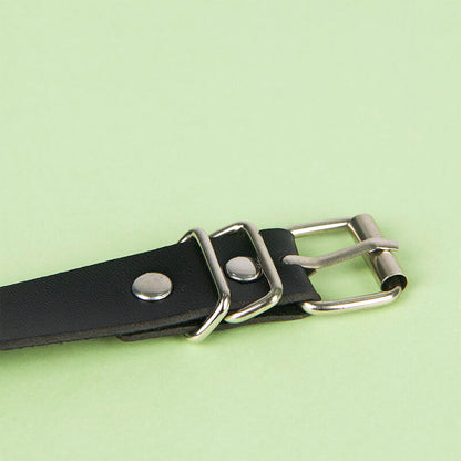 CINTURON DE CADENAS SUBBLIME -  CUERO NEGRO TALLA ÚNICA