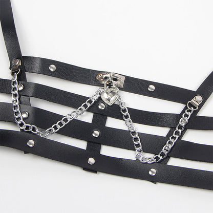 ARNÉS FORMA CORSET SUBBLIME - DETALLE CADENAS TALLA ÚNICA