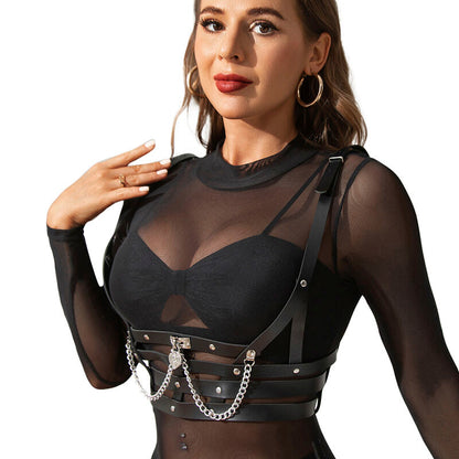 ARNÉS FORMA CORSET SUBBLIME - DETALLE CADENAS TALLA ÚNICA