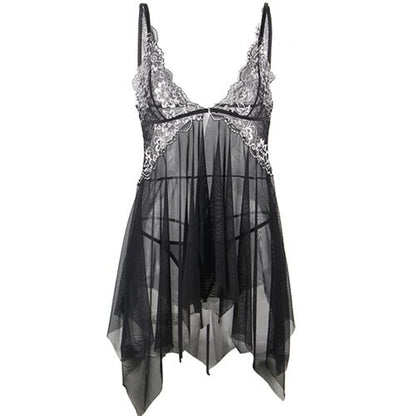 BABYDOLL SUBBLIME - TELA TUL PECHO ENCAJE S/M