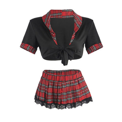 DISFRAZ DE COLEGIALA SEXY SUBBLIME -  CON TOP S/M
