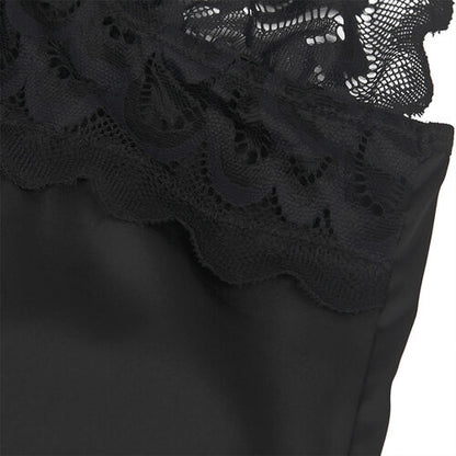 BABYDOLL SUBBLIME - CON ESTAMPADO FLORAL PECHO NEGRO S/M