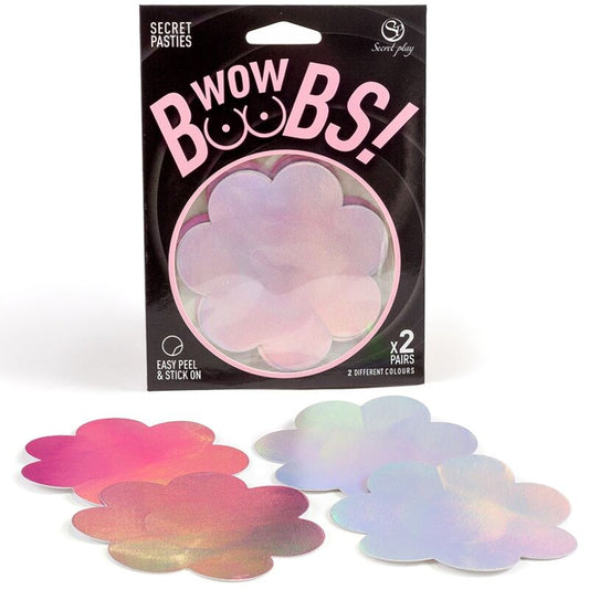 CUBRE PEZONES SECRET PLAY - WOW BOOBS!  FLOR