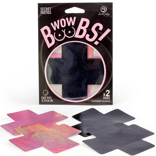CUBRE PEZONES SECRET PLAY - WOW BOOBS!  X
