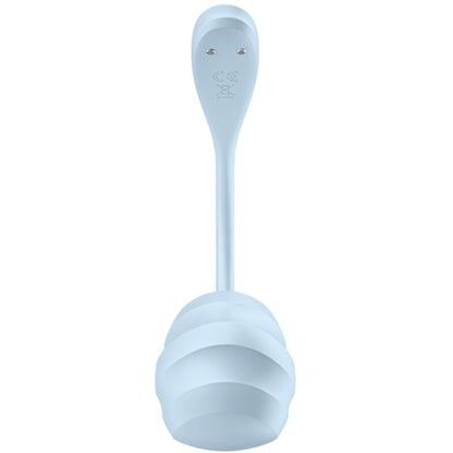 HUEVO VIBRADOR SATISFYER - SMOOTH PETAL ESTIMULADOR PUNTO G CELESTE APP GRATUITA